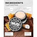 Bossman MUDstache Unscented Mustache Wax for Men (1 oz) – Strong 24-Hour Hold, Non-Tacky & Easy to Apply for Taming & Styling - Image 2