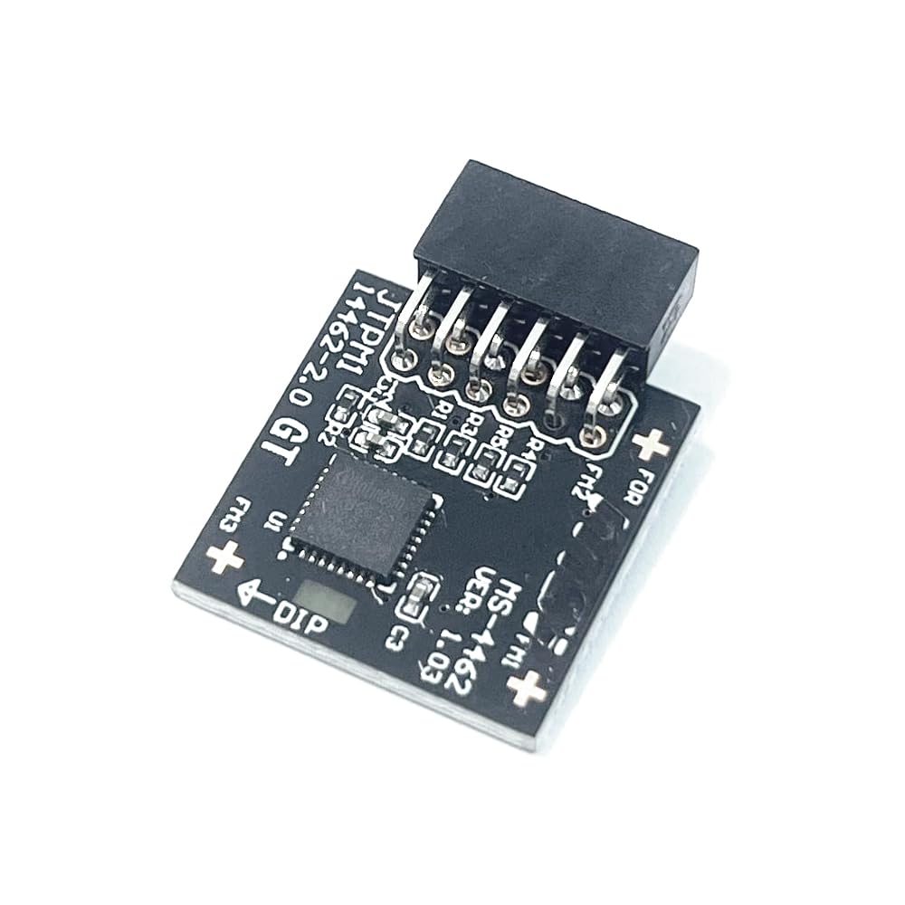 Gintai TPM2.0 Modul SPI 12Pin pour MSI AMD B550/B650/X570S/X670/A520M série
