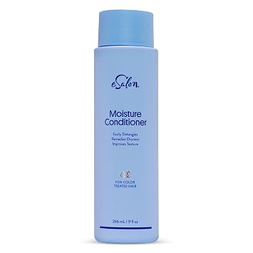 eSalon Hair Moisture Conditioner, 9 fl oz, Cruelty-Free, Paraben-Free, Hydrates Hair