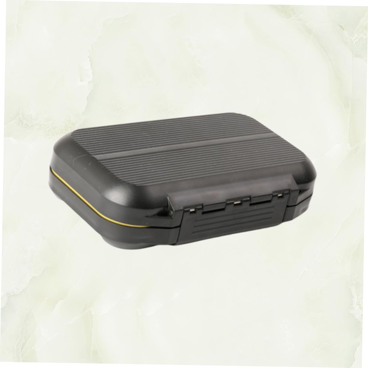 Yardwe Fishing Double Sided Storage Case for Fishing and Hooks Abs Durable Design with Triangle and Transparent for Outdoor