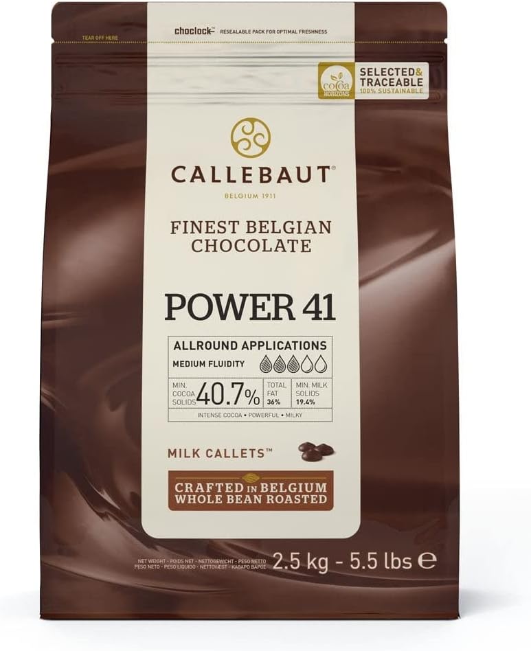 CallebautMilk Couverture Power 41 Chocolate 2.5kg