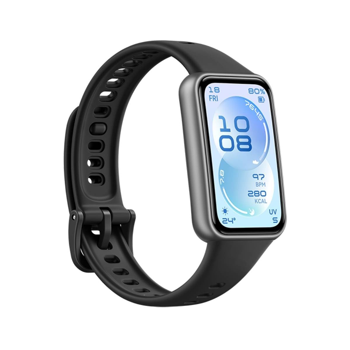 Huawei Reloj Inteligente Band 11, Pantalla AMOLED de 1.62 Pulgadas, 1500 nits, Banda Inteligente HRV, rastreador de Fitness, frecuencia cardíaca y SpO2, hasta 14 días de duración de la batería