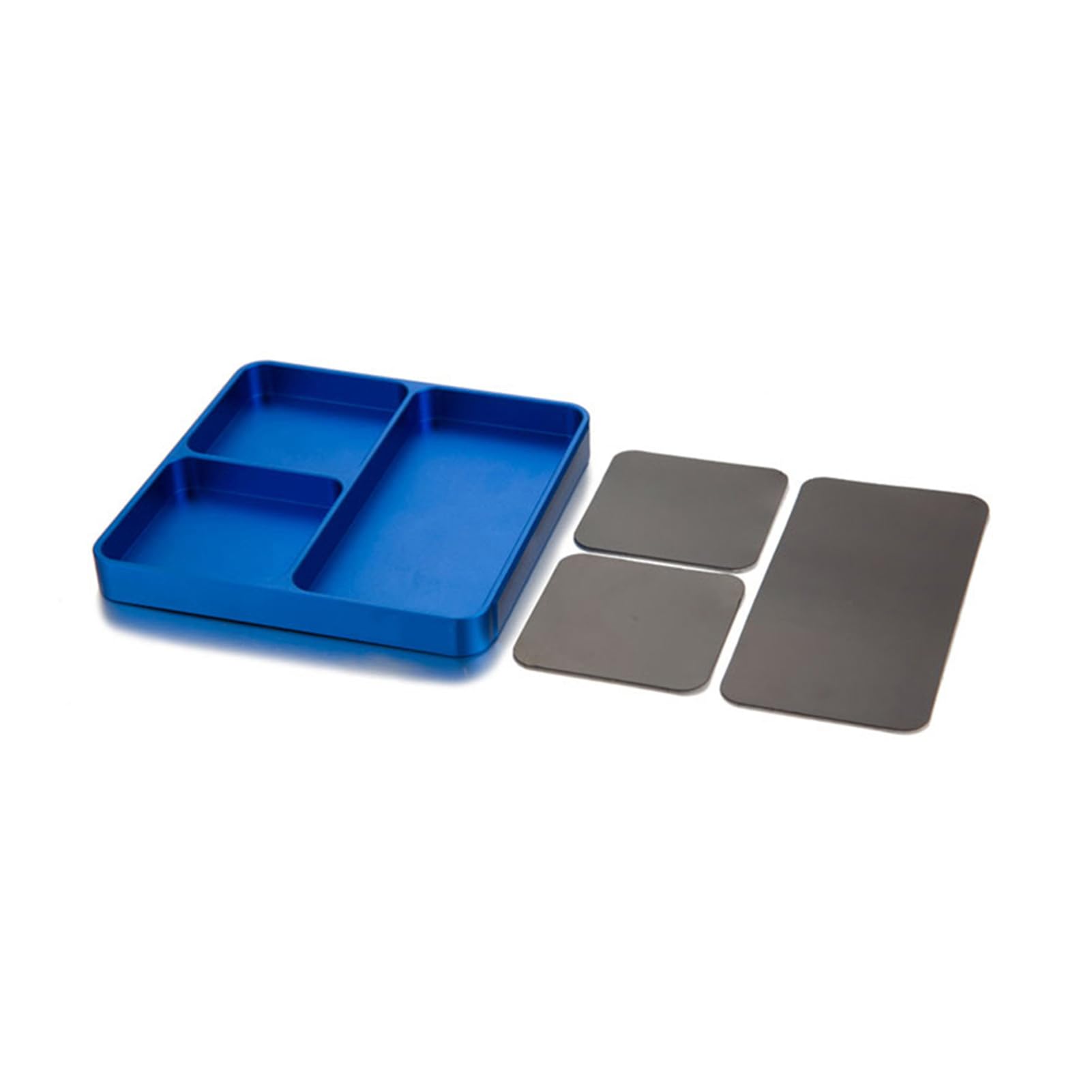 Magnetic Tray, Magnetic Tool Holder Tool Tray Removable for Screw Pins, Sockets, Nuts, Bolts (Blue) - Image 2