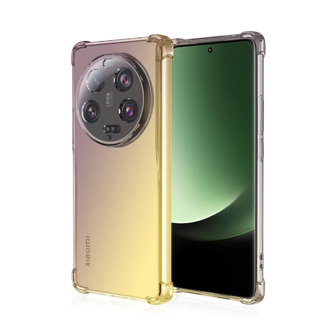 JIAFEI Cover Armor per Xiaomi 14, Custodia TPU+PC Antiurto con Scorrevole Protezione Fotocamera Cover con 360° Anello Supporto, Blu