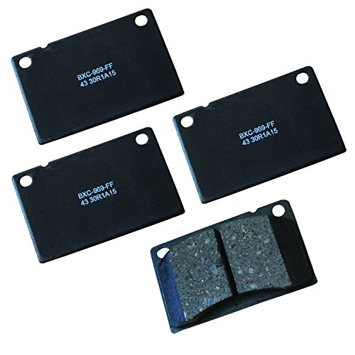 Image of Bendix Premium SBC43 Ceramic Front Brake Pads for Select Models Volvo 122, 142, 144, 145, 164, 240, 242, 244, 245, 262, 264, 265, 1800, DL, GLE