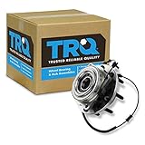 TRQ Front Wheel Bearing & Hub Assembly 4WD with ABS Sensor Compatible with 2011-2016 Ford F-250 Super Duty F-350 Super Duty
