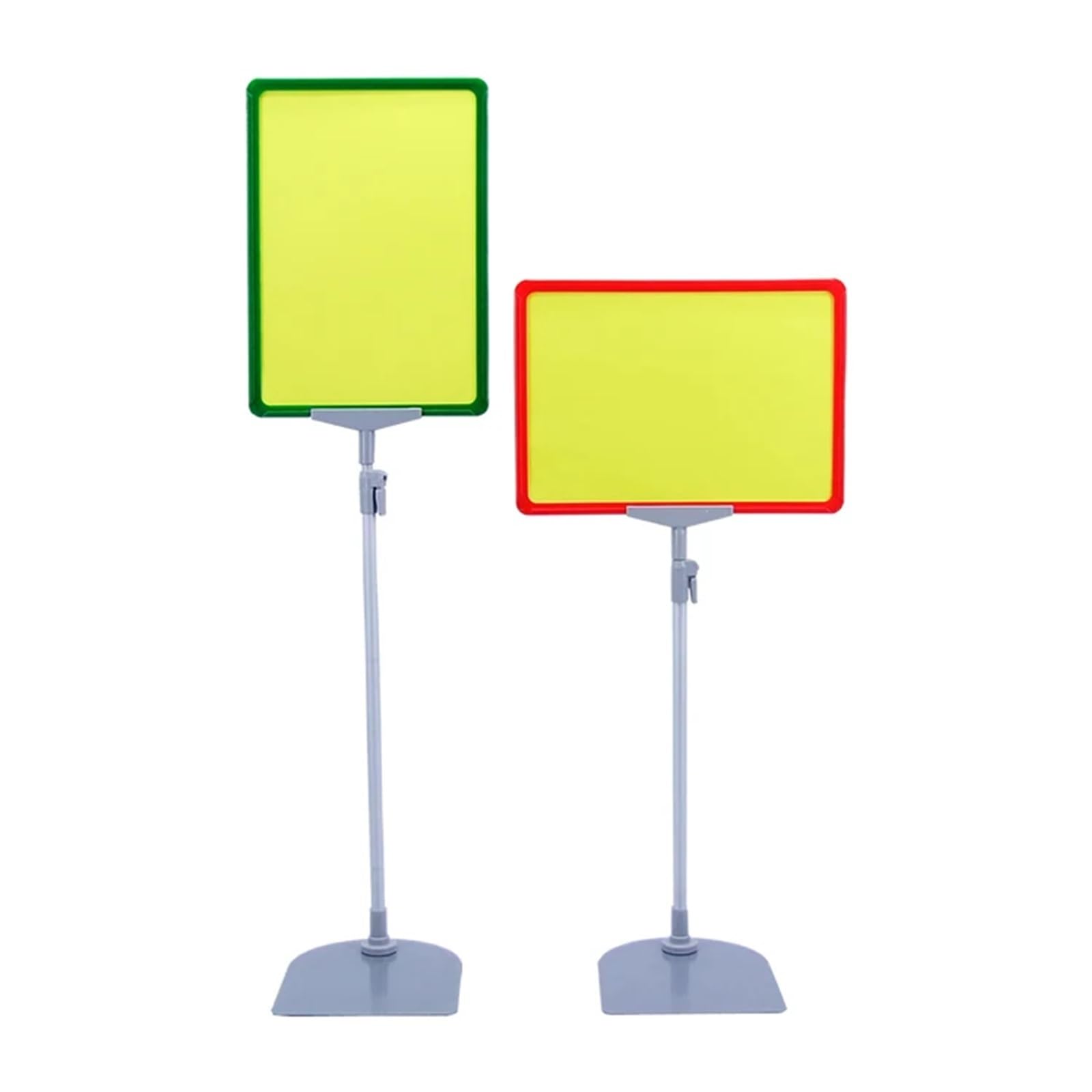 Supporto Per Poster Dpoppia Faccia Espositori da pavimento A4 A5 for poster, etichette pubblicitarie, espositore con morsetto for prezzi supermercato(A4-297x210mm)