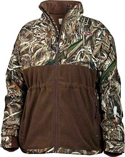 Drake Waterfowl MST Ladies Eqwader Plus Full Zip Realtree Max-5 Small