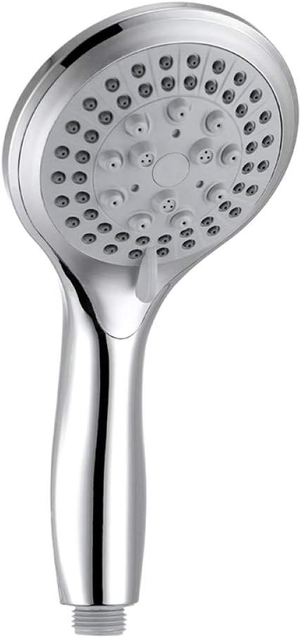 5 Function Round Rain Shower Head Set Bathroom with Shower Hose Shower Holder 15 Stages Water Filter Premium Purifier,Shower Set 1.5m