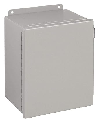 Wiegmann Junc Box Enclsr, Mtllc, 12Inhx 10Inwx 5Ind