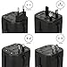 Universal USB Travel Power Adapter-EPICKA All In One Wall Charger AC Power...