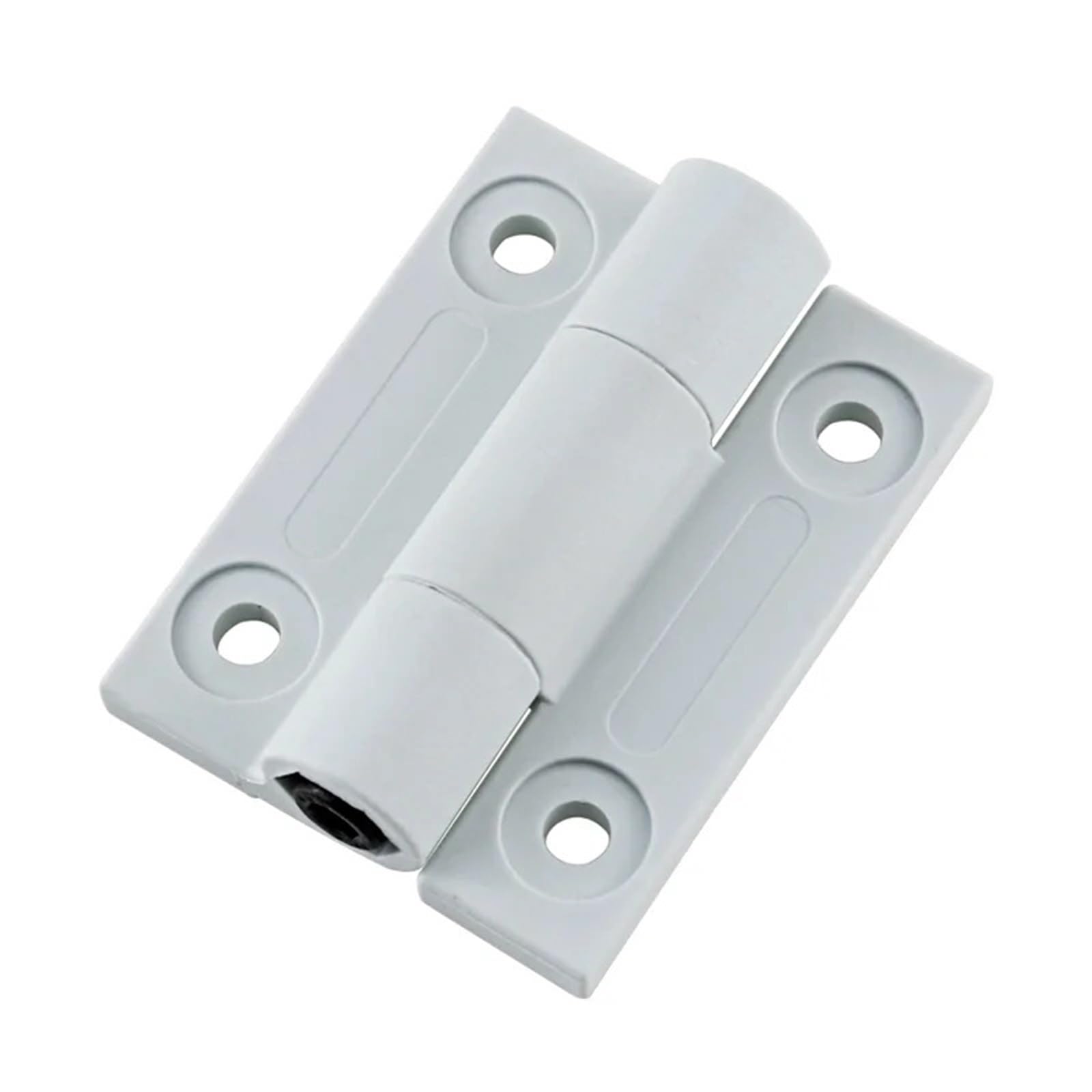 Charnière plate en plastique pour stabiliser les capots de machine