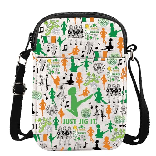 KEYCHIN Irish Dance Crossbody Bag Irish Dancer Gifts Irish Dancing Shoulder Bag Irish Dancer Messenger Bag