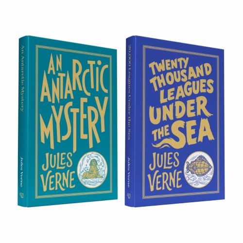 Image of Voyages Extraordinaires by Jules Verne: Collection of 7 Boxed Set (Journey to the Center of the Earth, Around the World in 80 Days, 20,000 Leagues Under the Sea & More)