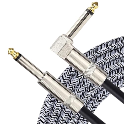Cable de audio para teclado y guitarra blindado reductor ruido