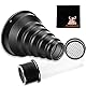 GODOX AD-S9 Zubehör Flash Snoot mit Wabenwabe 2 in 1 für Godox Witstro Speedlite Flash AD200 AD180 Ad360ii AD360 (AD-S9)