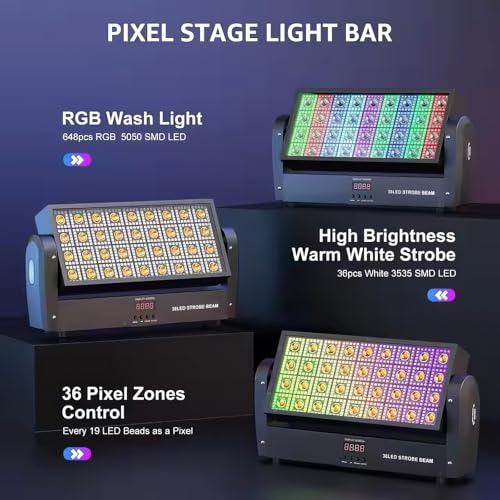 Éclairage de Scène DJ 200W à Tête Mobile pour Animer Vos Spectacles - 6