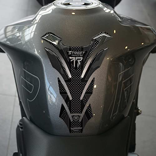 Autocollant 3D moto réservoir pour balades et sorties Triumph Street Triple 765
