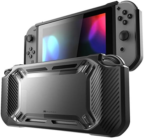 Mumba Case for Nintendo Switch (2017 Released),[Rugged Series] [Heavy Duty] Slim Rubberized [Snap on] Hard Case Protective Cover for Original Nintendo Switch 1