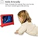 BMOUO Kids Case for Samsung Galaxy Tab A 7.0 - EVA Shockproof Case Light Weight Kids Case Super Protection Cover Handle Stand Case for Kids Children for Samsung Galaxy Tab A 7-inch Tablet - Red