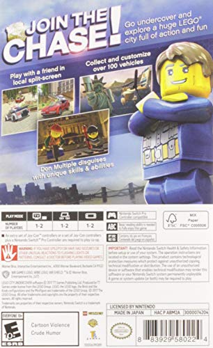 Lego City Undercover - Nintendo Switch