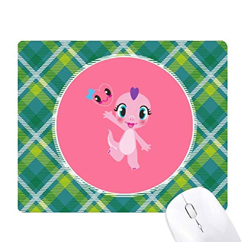 Tapis de souris dinosaure en tissu pour ordinateur portable et fixe