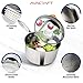 AVACRAFT Multipurpose Sauce Pan/Pot, Stainless Steel with Glass Strainer Lid, Two Side Spouts for Easy Pour with Ergonomic Handle (5-Ply Capsule Bottom, 1.5 Quart)