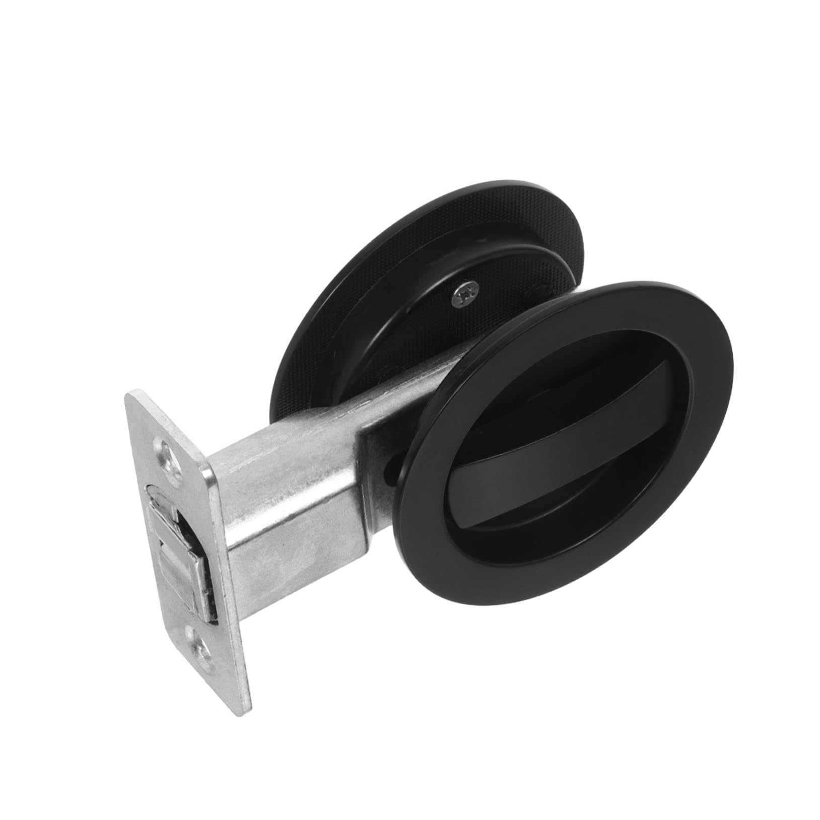 Serrure encastrée ronde au design moderne et robuste pour architecture haut de gamme