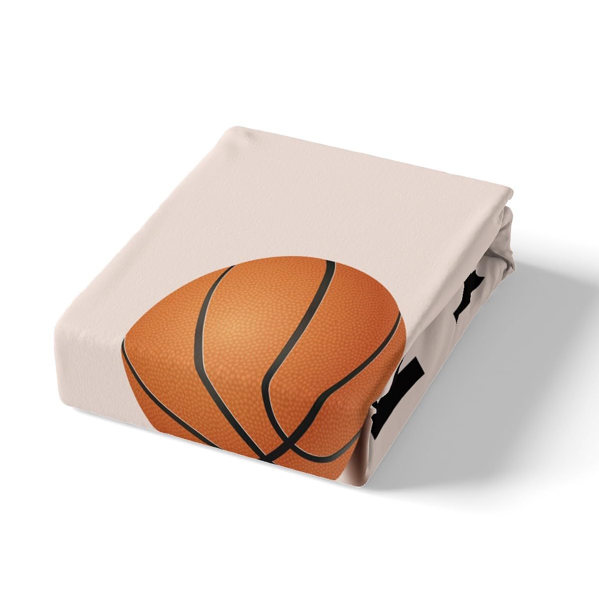Basketbal Dekbed Cover Sport Beddengoed Set 3D Bal Geometrie Stiksels Stijl Dekbedovertrek voor Kinderen Kids Jongens Meisjes Microfiber Geel Grijs Sprei Cover Super King