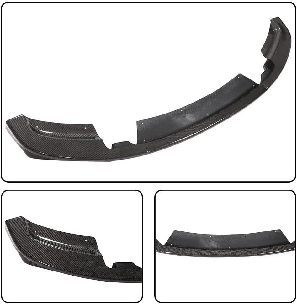 Carbon Fiber Front Bumper Lip Compatible with BMW X5M F85 X6M F86 SUV 2015-2018 Chin Spoiler Splitter Protector Factory Outlet