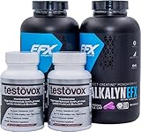 EFX Kre Alkalyn Creatine (240 Caps) Bundled with Testovox (60 Caps): The Ultimate Muscle Builder...