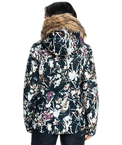 Roxy Jet Ski Warmflight Insulated Jacket (True Black Superlights (Kvj9), Medium) #TOP2