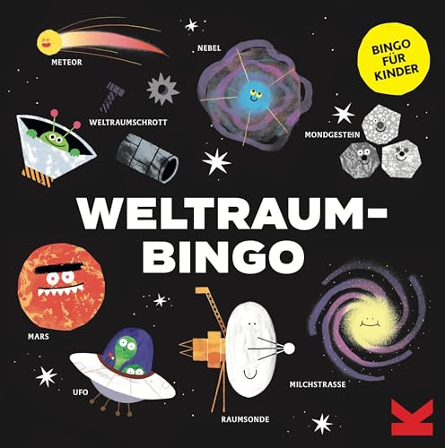 Space Bingo - Cadeau d'anniversaire original pour petit astronaute