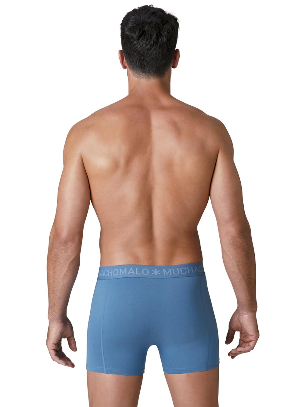 Muchachomalo Herren Boxershorts, Einfarbige Baumwoll Herrenunterwäsche, Multipack 6er Pack, Boxershorts Solid mit klassischer Passform, mit elastischem Bund