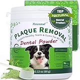 Petstoral Plaque Removal Natural Dental Powder for Cats - Cat Dental Care and Bad Breath Treatment, Chicken Flavour - Cat Teeth Cleaning Powder
