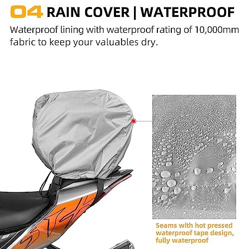 Bolsa Karlak grande para moto con capacidad 15L miniatura 7