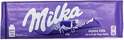 Chocolate Milka Ao Leite Alpine 270G