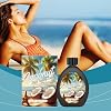 Dark Tanning Lotion Accelerator for Indoor Tanning Beds & Outdoor, Fast Dark Tan Enhancer with Coconut Oil & Aloe, Moisturizing Indoor Tanning Lotion for Face & Body (1PC)
