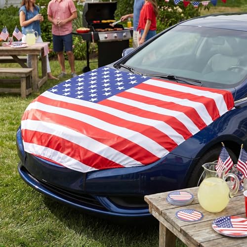 Cubierta para capó de coche que no se desvanece, ideal para el Mundial 6