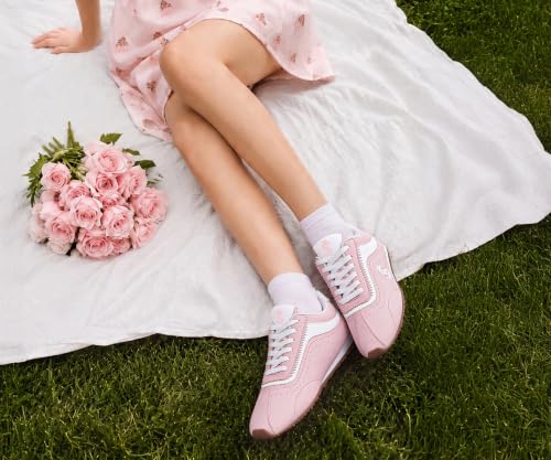 Image of LOUIS STITCH Women's Lightweight Sneakers | The Sneakers Series | Ultra-Lightweight Lace-Up Shoes for Women | Perfect for Casual, Gym & Travel Wear | LSLD-SNK-02