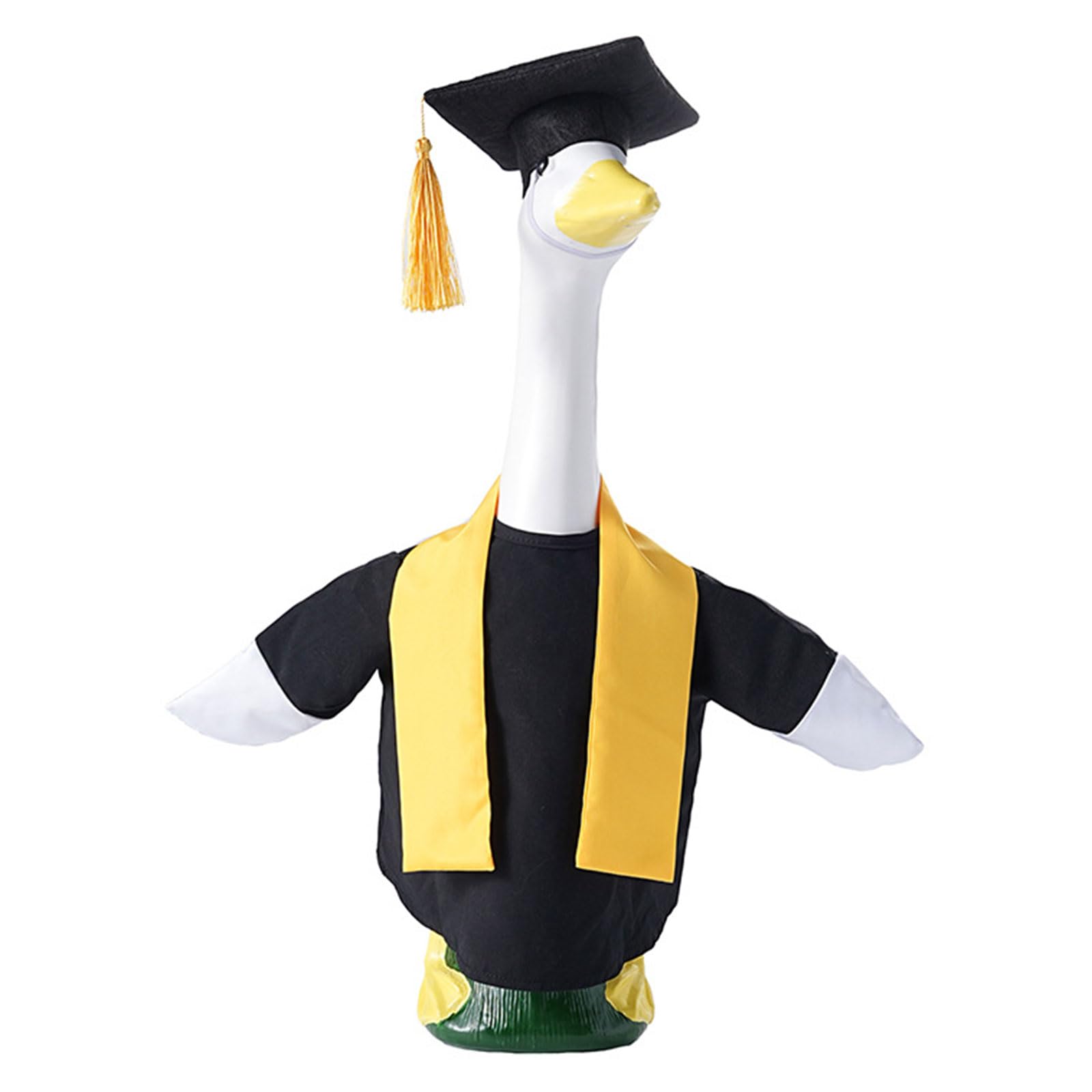Msioytog Gown Outfit Costume Clothing for 23 Inch Garden Statue Geese Perfect for Porch Decoration and Party Celebration Whimsical Geese Attire