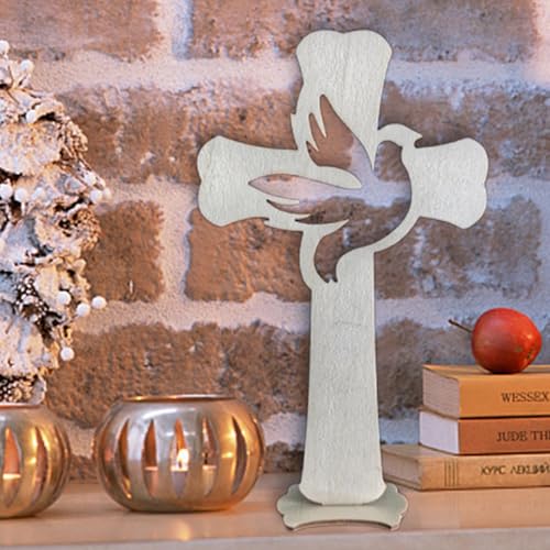 Cruces de madera para bodas y decoración de mesas de comunión elegant 8