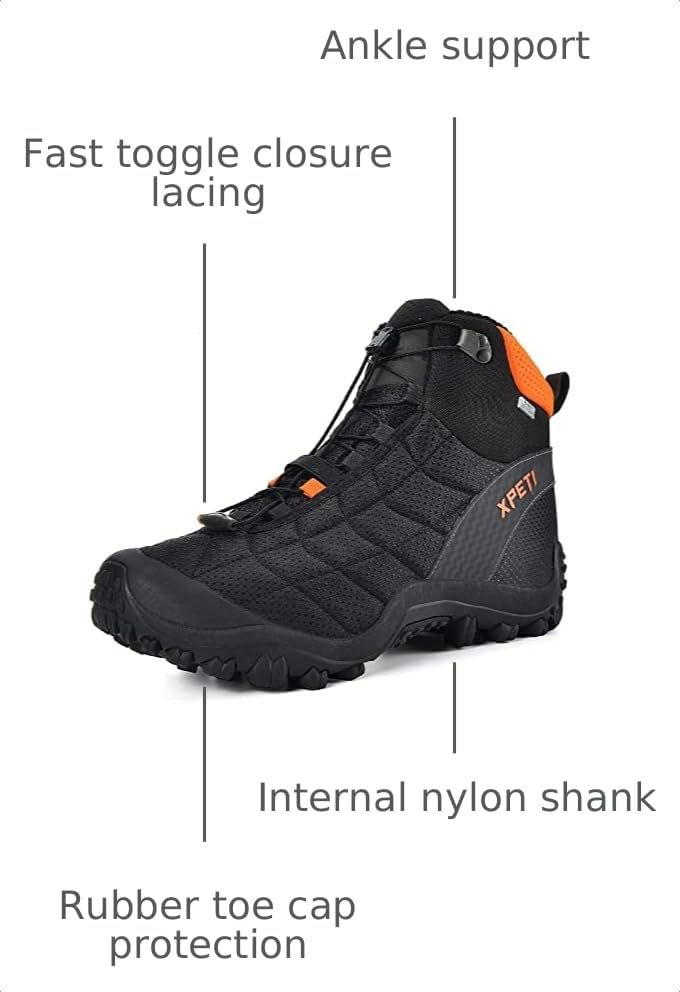 Image of Men's Crest Thermo Mid Waterproof Hiking Boots