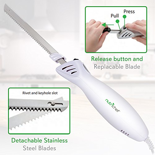 James Martin ZX773 by Wahl Electric Knife - White 220 volt NOT FOR USA