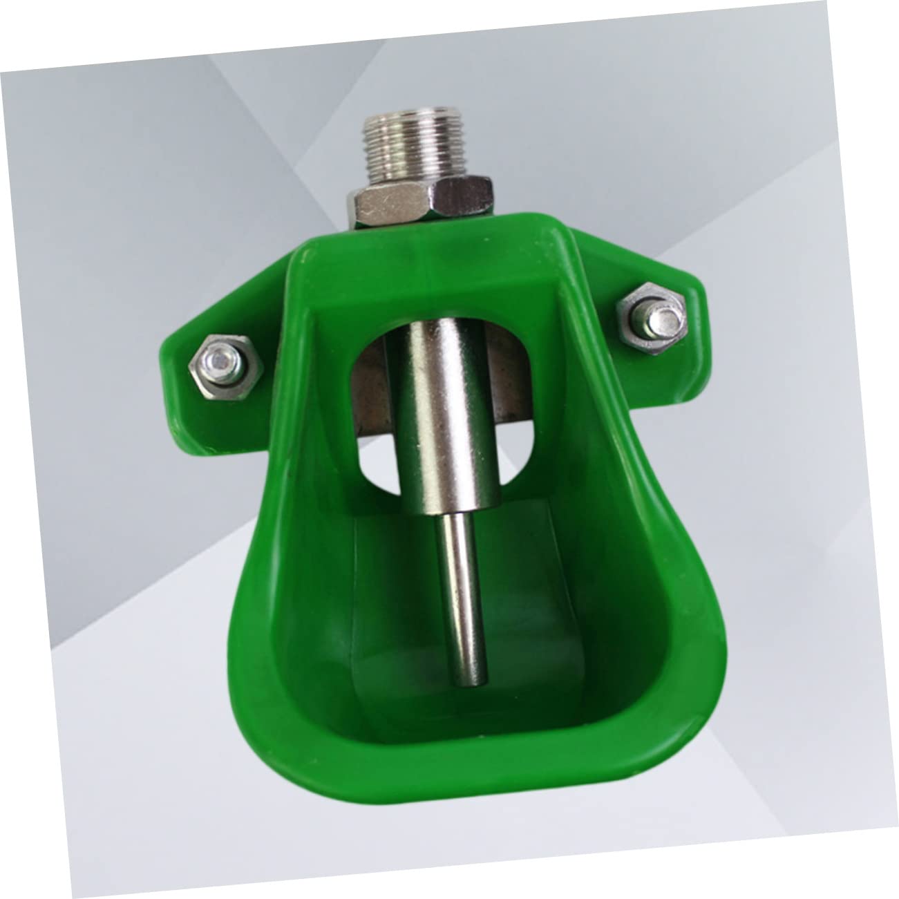 Bebedero de Acero Inoxidable para Cerdos, 3 Piezas Verde | Nivel de Agua Estable, Resistente al Óxido, Uso en Granja, Agua Limpia sin Desperdicio