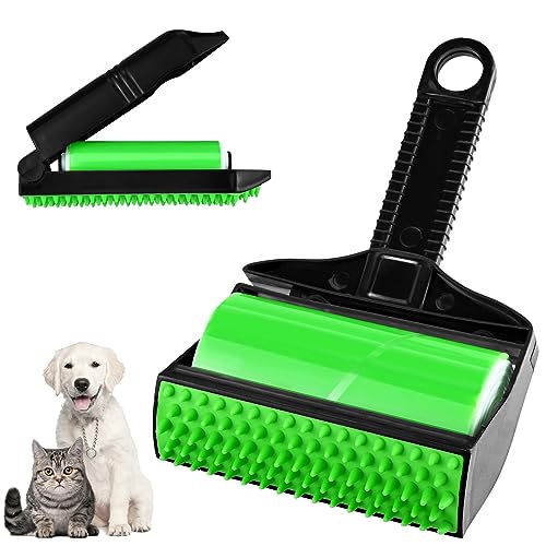 Stick It Roller, 2 Stück Silikon Wiederverwendbare Fusselrolle,Stick It...