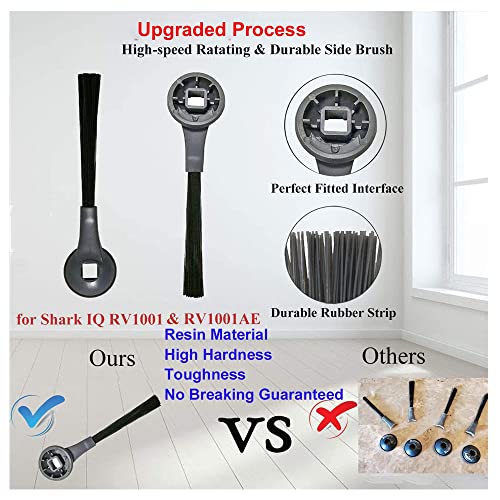Sionlan 10 Pack Side Brushes Replacement Part Compatible With Shark Ion Robot Iq R101Ae (Rv1001Ae), Iq R101 (Rv1001), Rv1000 Vacuum Cleaner Accessory Parts Vacuum Cleaner Replacement Parts… #TOP3