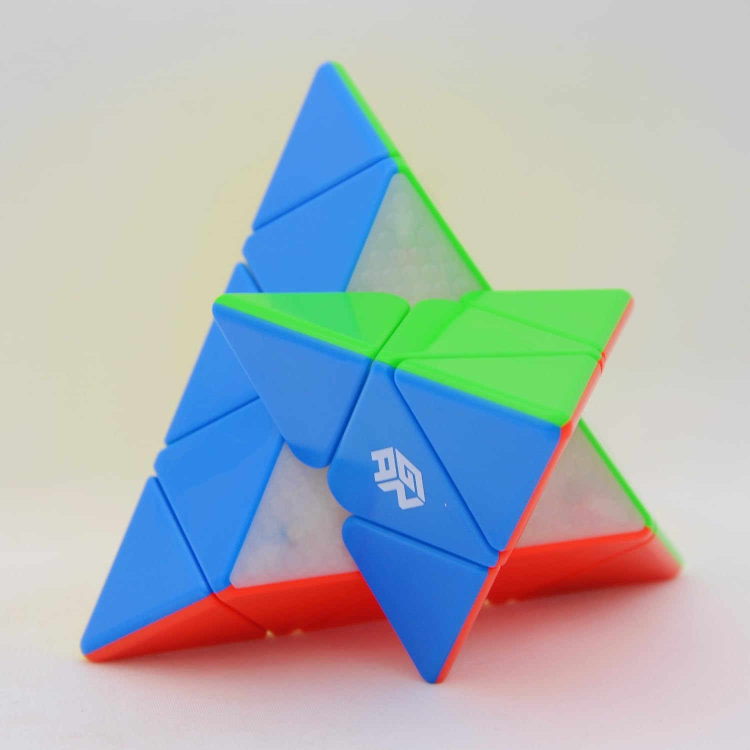 Bukefuno Pyraminx 60 M - Cubo magico magnetico 3 x 3, 3 x 3 cm,Pyraminx 60 calamite senza adesivi