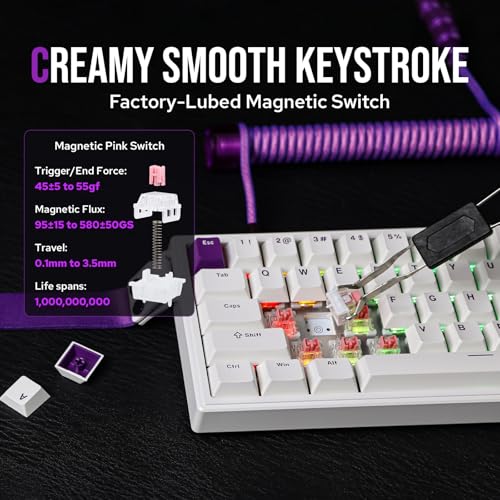 EPOMAKER HE68 有線磁気ゲーミングキーボード の商品画像 5