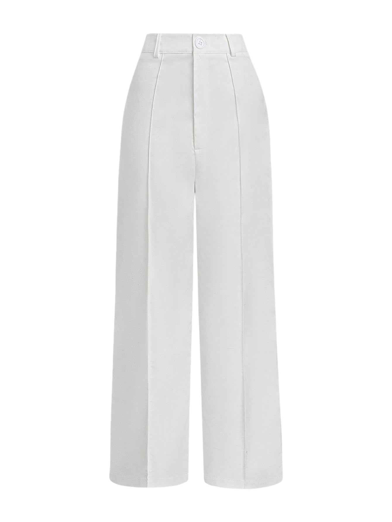 SOLY HUX Womens High Waisted Pants Straight Leg Dress Pants Business Work Office Trousers